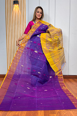 low budget Jamdani Saree