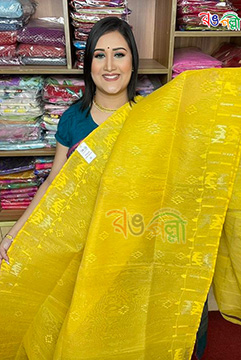 Dhakai Jamdani Saree