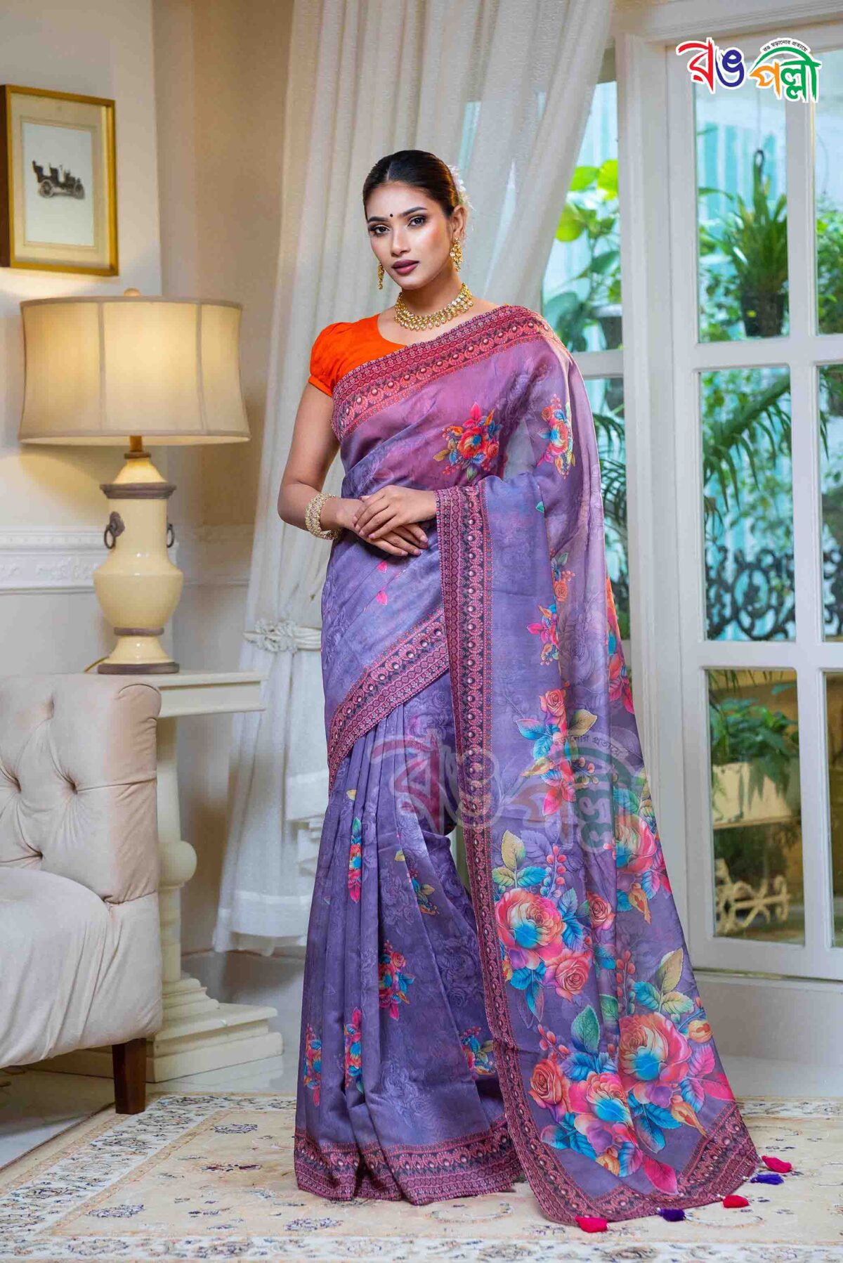 Halfsilk Saree