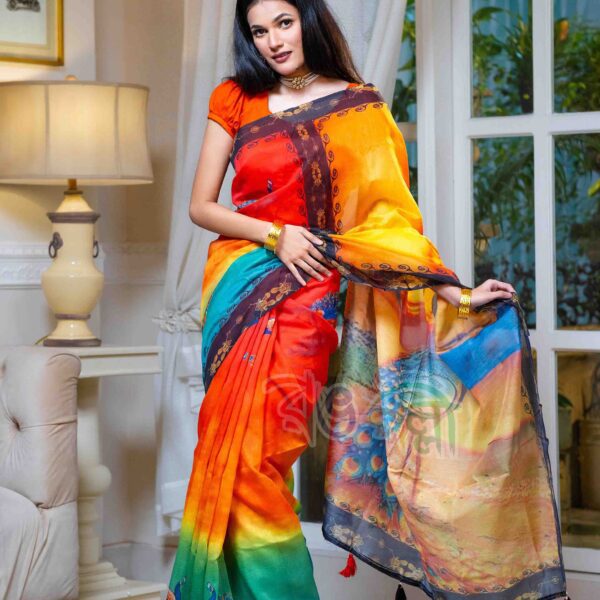 Halfsilk Saree