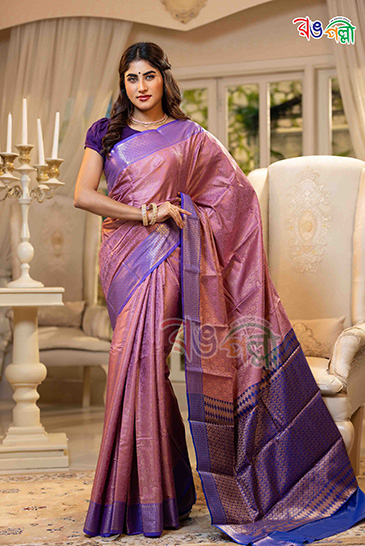 Blue Kanjivaram Silk Saree