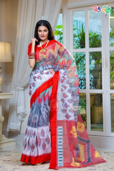 Multi Color Halfsilk Kotki Saree