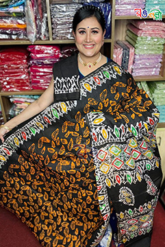 Cotton Batik Saree