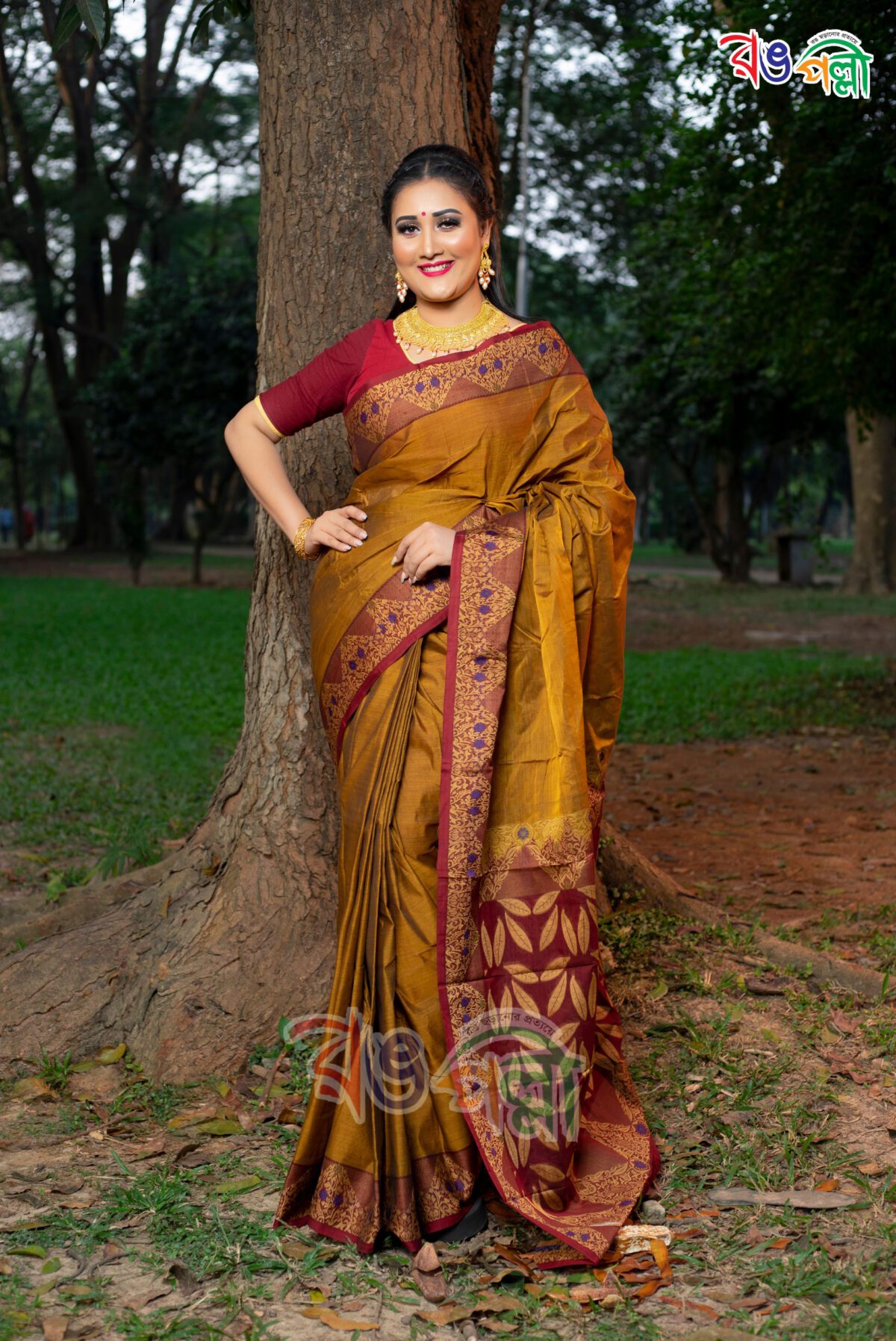 Temple Paar Saree