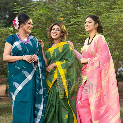 Sylheti Monipuri Saree