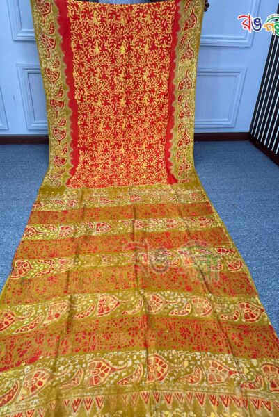 Silk Batik Saree